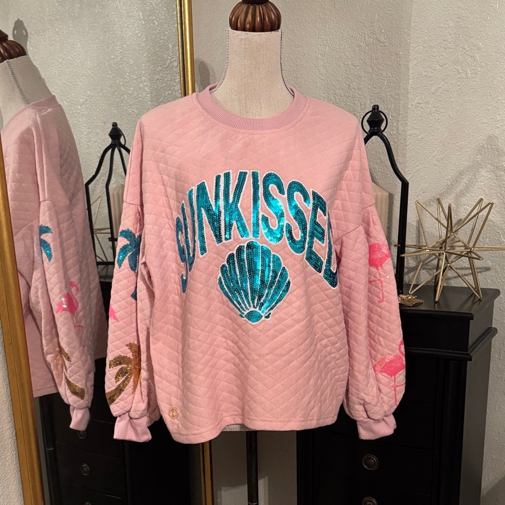 Simply Southern Pink Sunkissed Sweatshirt